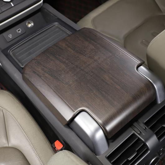 適用: ランド ローバー/ROVER ディフェンダー 90 110 2020-2022 収納 アームレスト ボックス 保護 ステッカー カバー トリム オート インテリア アクセサリー カーボン調・木目調 AL-PP-2679 AL_4