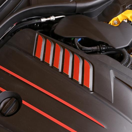 ボンネット ステッカー 適用: トヨタ GR スープラ MK5 A90 A91 2019-2022 オート フード エンジン カバー インテリア ステッカー デカール スタイリング アクセサリー レッド・シルバー AL-PP-2727 AL_4