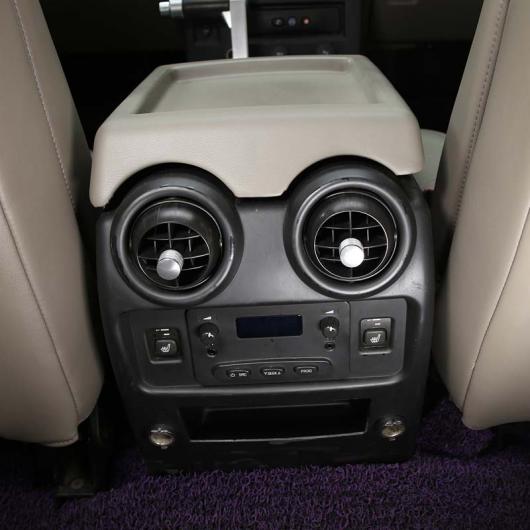 適用: ハマー/HUMMER H2 2003-2007 アルミニウム 合金 ダッシュボード エア-コンディション 通気口 アジャスター ロッド 装飾 カバー トリム アクセサリー レッド・シルバー AL-PP-2819 AL_3