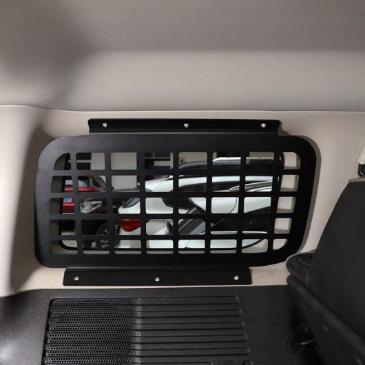 適用: ハマー/HUMMER H3 2005-2009 ストレージ シェルフ サイド ウインドウ ブラケット ストレージ パネル リア トランク DEBRIS ラック ストレージ アクセサリー ブラック AL-PP-2915 AL_3