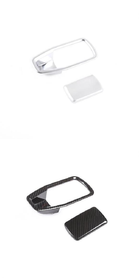 インテリア インナー グローブ ボックス 助手席 パッセンジャー ストレージ ボックス ハンドル トリム カバー 適用: BMW 3シリーズ G20 G28 2020-2021 シルバー・カーボン調 AL-PP-3298 ALの通販は