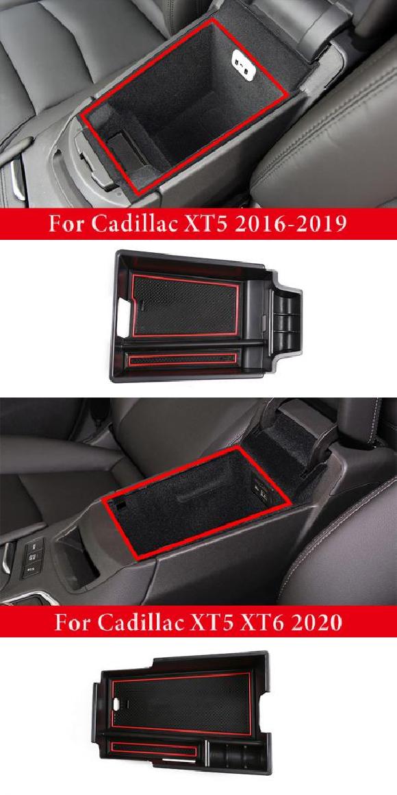 ABS プラスチック セントラル コントロール アームレスト ボックス ストレージ ボックス 適用: キャデラック/CADILLAC XT5 XT6 2016-2020 オート XT5 2016 2019・XT5 XT6 2020 AL-PP-3411 AL