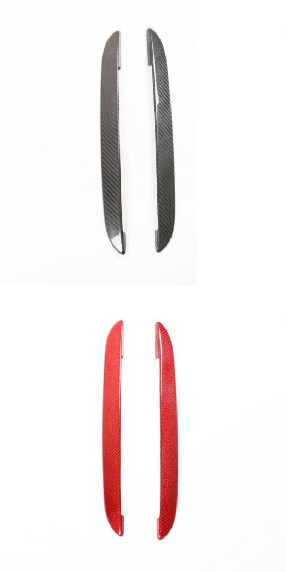 適用: BMW X5 G05 X7 G07 2019-2021 リアル カーボンファイバー 前側 シート 装飾 ストリップ トリム インテリア アクセサリー ステッカー タイプA・タイプB AL-PP-3470 AL