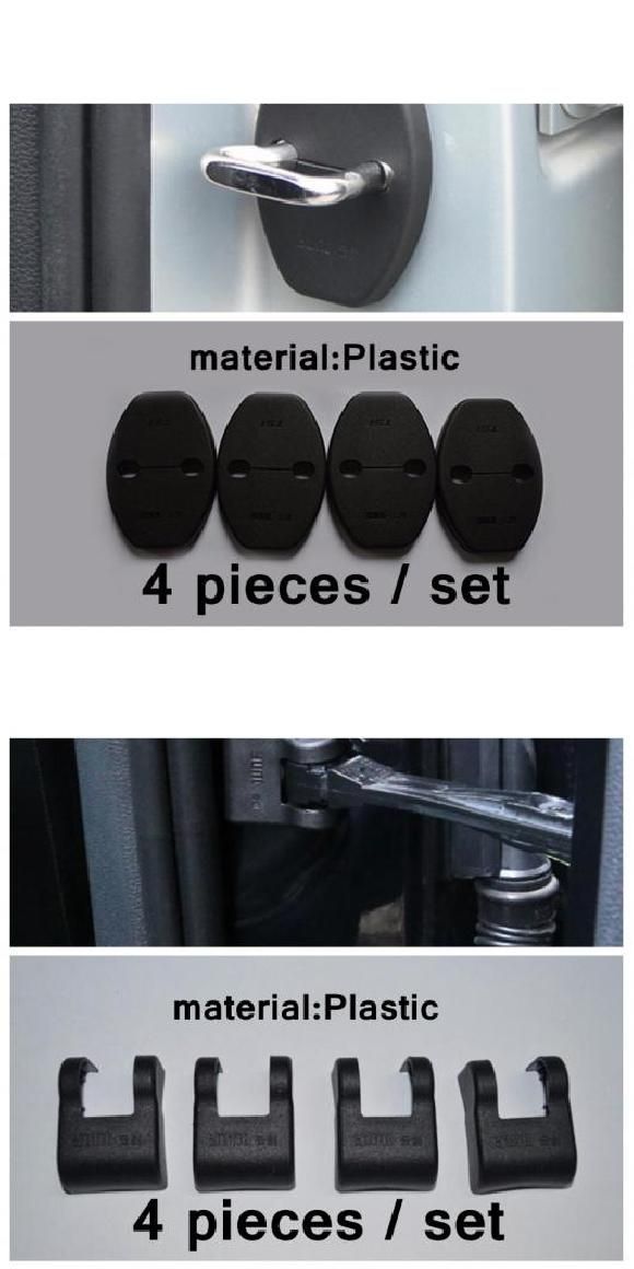 AL ドア ストッパー 保護/ドア ロック/シート アンダー ダスト プラグ AC カバー トリム プラスチック 適用: VW タイプ1・タイプ2 AL-PP-3957