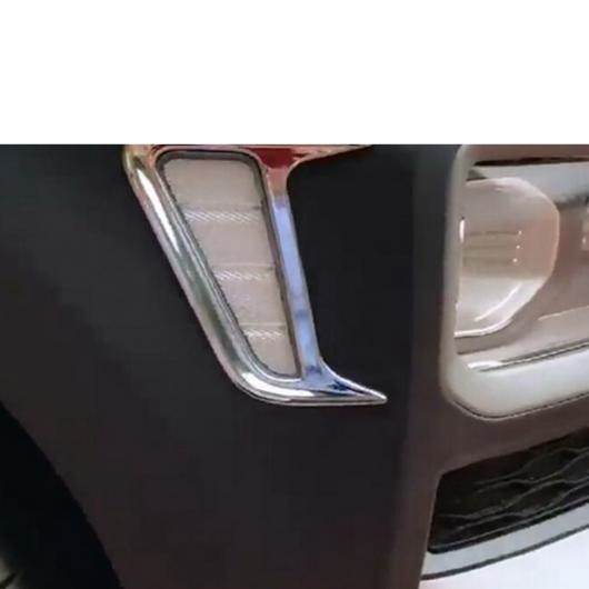 クローム エクステリア パーツ 適用: ヒュンダイ/現代/HYUNDAI コナ 2018-2021 ABS ブライト フロント サイド ポジション ライト ランプ プロテクター キット カバー トリム AL-PP-4009 AL_2