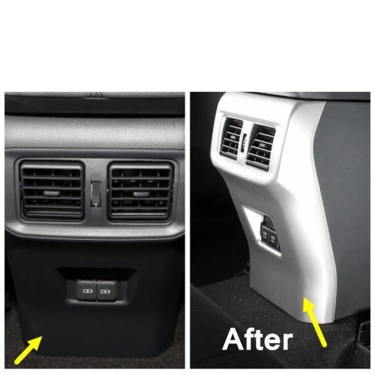 リア アームレスト ボックス アンチ キック 保護 パネル エア AC 吹き出し口 カバー トリム 適用: トヨタ RAV4 RAV 4 XA50 2019-2022 マット AL-PP-4039 AL リア アームレスト ボックス アンチ キック アンチ-キック 保護 パネル