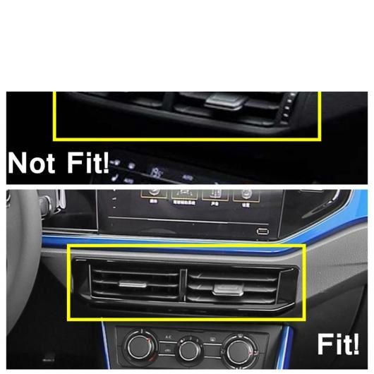 AL フロント ダッシュボード エアコン 吹き出し口 カバー トリム セントラル AC インテリア フレーム 適用: VW タイプF・タイプJ AL-PP-4065_2
