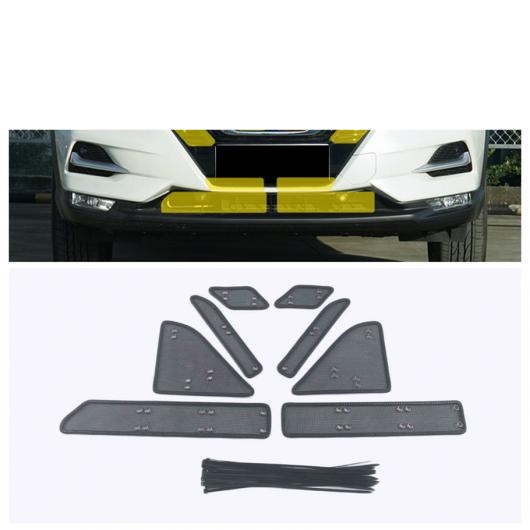 フロント グリル 防虫-プルーフ ネット 防虫 メッシュ 適用: 日産 キャシュカイ J11 2018 2019 2020 エクステリア アクセサリー タイプA・タイプB AL-PP-4149 AL_3