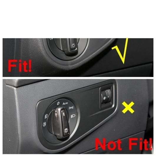 ステアリング ホイール/ヘッドランプ スイッチ ボタン/リード ライト カバー トリム マット 適用: VW フォルクスワーゲン/VOLKSWAGEN アトラス/テラモント 2017-2020 インテリア タイプD AL-PP-4172 AL_2