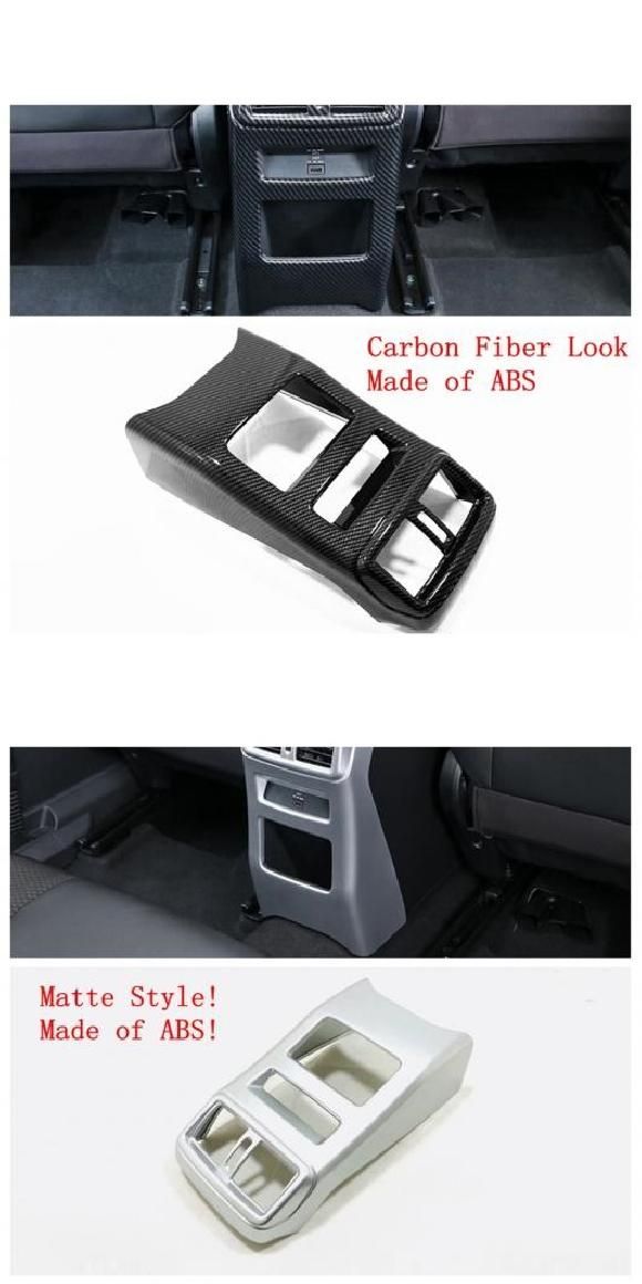 リア エアコン AC 吹き出し口 アンチ キック モールディング カバー トリム カーボン調 適用: 日産 キャシュカイ J11 2018-2020 カーボン調・マット AL-PP-4185 ALの通販は