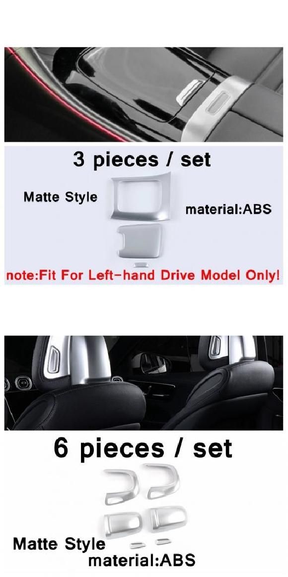 インテリア P ボタン エレクトロニック ハンドブレーキ フレーム ヘッド ライト スイッチ カバー トリム マット 適用: メルセデス・ベンツ C クラス W206 セダン 2022 タイプ7・タイプ10 AL-PP-4238 ALの通販は