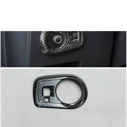 AL カーボン調 インテリア キット ABS 適用: MG ZS EV 2018-2021 アクセサリー ウインドウ A ピラー 装飾 ステッカー タイプ4 AL-PP-4284_4