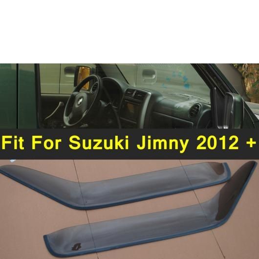 適用: スズキ ジムニー 2012-2017 ウインドウ バイザー 日よけ サニー レイン プロテクター バイザー ガード カバー トリム 2ピース AL-PP-4320 ALの通販は