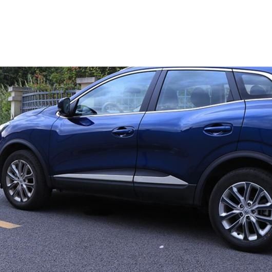 ステンレス スチール アクセサリー 適用: ルノー/RENAULT カジャー 2016 2017 2018 アウトサイド ドア ボディ モールディング プロテクター カバー トリム 4 ピース AL-PP-4330 AL_2