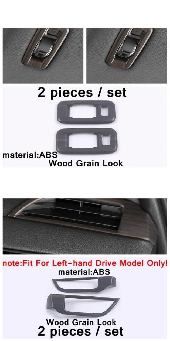 AL インテリア キット 適用: トヨタ シエナ 2021 2022 ヘッド ライト ランプ/アームレスト ウインドウ リフト スイッチ ボタン タイプ1・タイプ2 AL-PP-4404