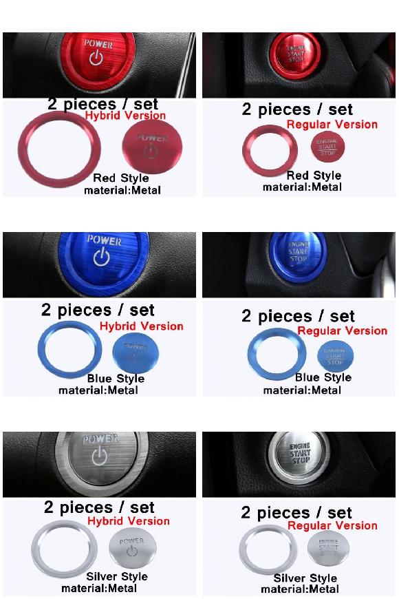 室内装飾 一部分 当てはめる: トヨタ RAV4/カムリ/アヴァロン 2019-2022 発動機 打ちかかる 立ちふさがる 名取り草 取りまかなう 刈り込み ステッカー 赤いこと/青味/しろがね色 印字機1〜印字機6 AL-PP-4484 AL