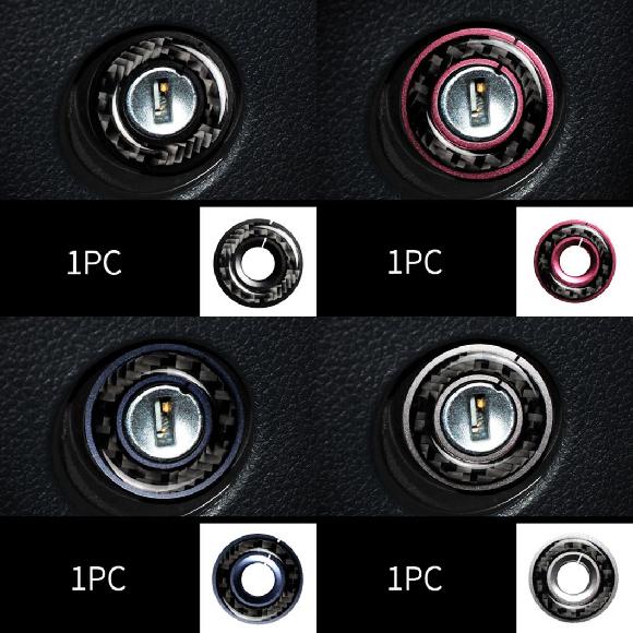 AL カーボンファイバー 適用: フォルクスワーゲン/VOLKSWAGEN ビートル 2013-2019 インテリア 装飾 トリム タイプ9〜タイプ12 AL-PP-4498