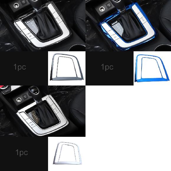 AL 1ピース 適用: ヒュンダイ/現代/HYUNDAI エラントラ 2017-2018 ギア ポジション パネル 装飾 フレーム ブラック〜シルバー AL-PP-4569