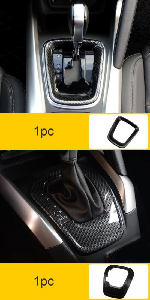 AL カーボンファイバー パターン 適用: ルノー/RENAULT カジャー 2017-2019 インテリア キット 通気口 ハンドル ギア パネル タイプ9・タイプ11 AL-PP-4634