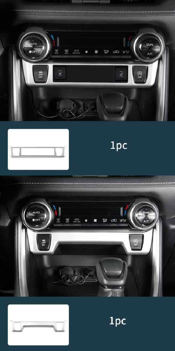AL シルバー 適用: トヨタ RAV4 2020-2021 シルバー マット インテリア ギア 通気口 タイプ7・タイプ8 AL-PP-4783の通販は 27,914円
