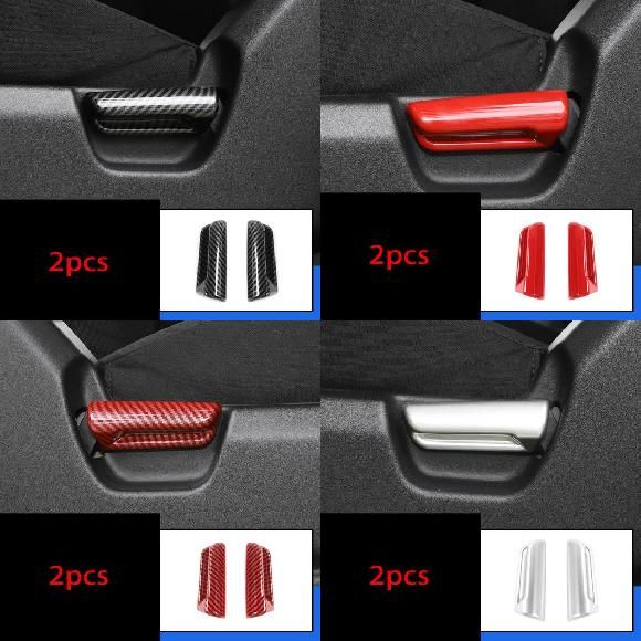 AL 2ピース 適用: スズキ ジムニー 2019-2020 JB64-JB74 シート バック アジャスター ハンドル カバー タイプ1〜タイプ4 AL-PP-4877 22,008円