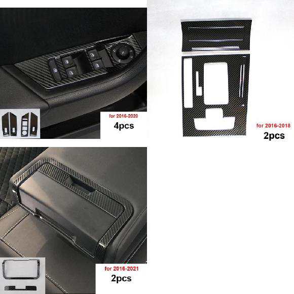 AL カーボン パターン 適用: シュコダ スペルブ 2016-2017 2018 2019-2021 ウインドウ レギュレーター パネル 通気口 フレーム タイプ1〜