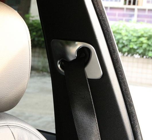 AL 2ピース ABS 適用: BMW X5 2014-2016 ベルト 装飾 カバー スパンコール ステッカー AL-PP-5267