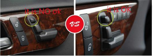 適用: ベンツ A/B/C/E クラス CLA CLS GLK GL シート プッシュ ボタン 装飾 カバー 適用: インフィニティ/INFINITI Q30 2016 3ピース・2ピース AL-PP-5282 AL_2