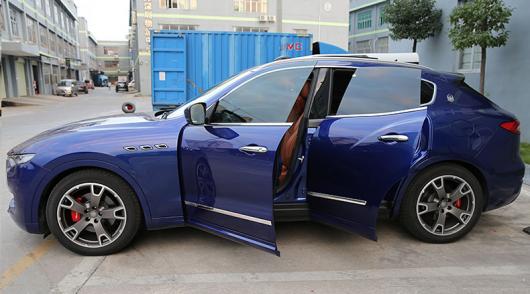 AL 4ピース 適用: マセラティ/MASERATI レバンテ ボディ トリム ストリップ 装飾 ブライト ステッカー AL-PP-5411 57,937円