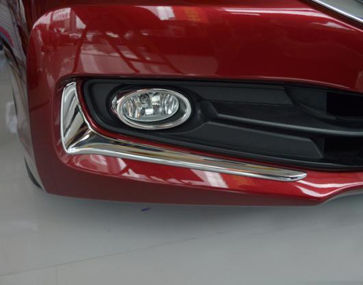 2ピース 適用: ホンダ アコード 2014-2015 フロント フォグランプ ブロー 装飾 ステッカー AL-PP-5503 AL