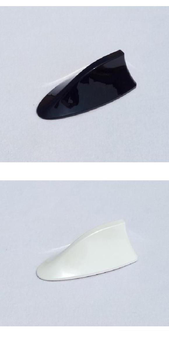 1ピース 適用: ホンダ アコード 2003-2017 シャーク フィン 装飾 アンテナ ステッカー ブラック・ホワイト AL-PP-5528 ALの通販は