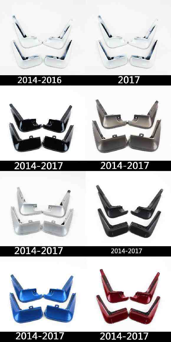 AL 4ピース 適用: トヨタ カローラ 2014-2016 2017 マッドガード タイプ1〜タイプ8 AL-PP-5552の通販は