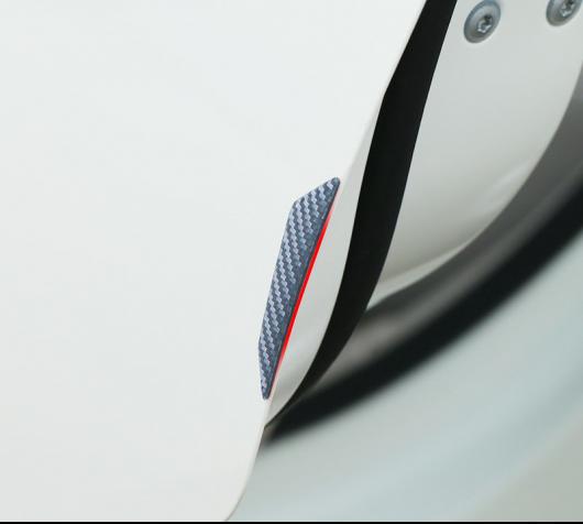 AL 4ピース 適用: 日産 キャシュカイ 2016-2017 ドア バンパー 接着剤 シルバー AL-PP-5580_4