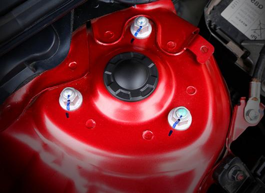 AL 2ピース 適用: マツダ CX-5 CX-4 アテンザ ショック アブソーバー スクリュー 保護 カバー AL-PP-5654