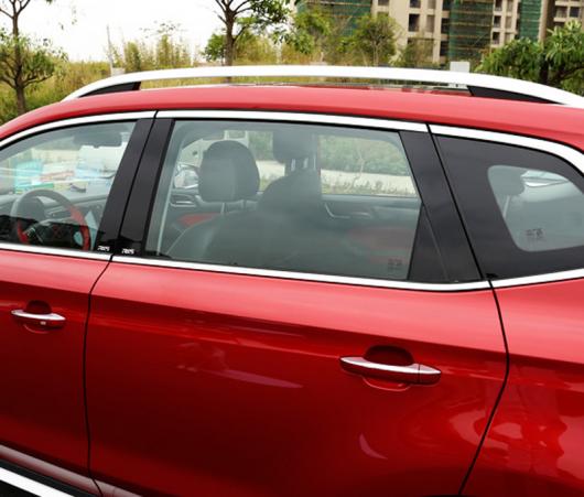 8ピース ブラック ミラー ピース 適用: 栄威 RX5 ウインドウ トリム セントラル B C 列 装飾 ステッカー AL-PP-6016 ALの通販は