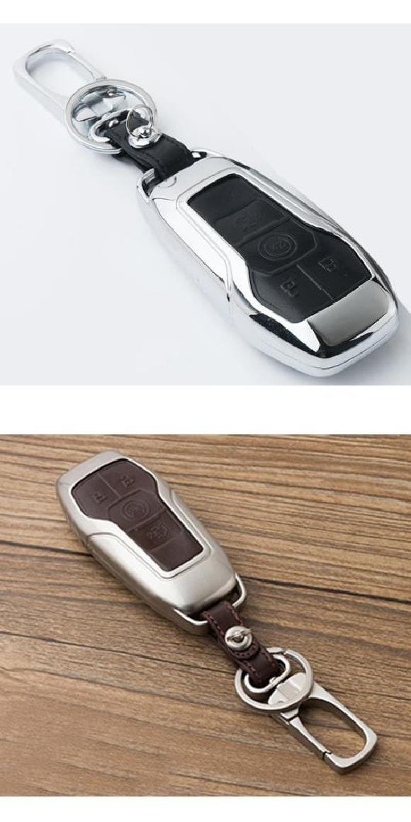 AL 1ピース 適用: フォード/FORD トーラス 適用: リンカーン/LINCOLN MKC MKZ MKX キー シェル キー 保護 バッグ ブラック・ブラウン AL-PP-6029