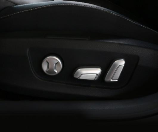 AL 6ピース 適用: シュコダ スペルブ 2016-2018 電動 シート アジャスター ボタン 装飾 カバー AL-PP-6050