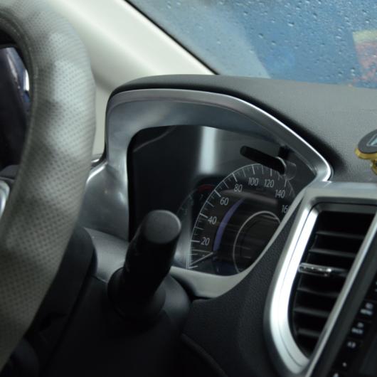 AL 1ピース ABS 適用: ホンダ CRV 2012-2016 インストルメント 装飾 フレーム シルバー AL-PP-6253_3
