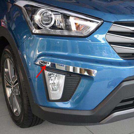 2ピース 適用: ヒュンダイ/現代/HYUNDAI IX25 フロント フォグランプ アイブロー 装飾 ステッカー AL-PP-6314 ALの通販は