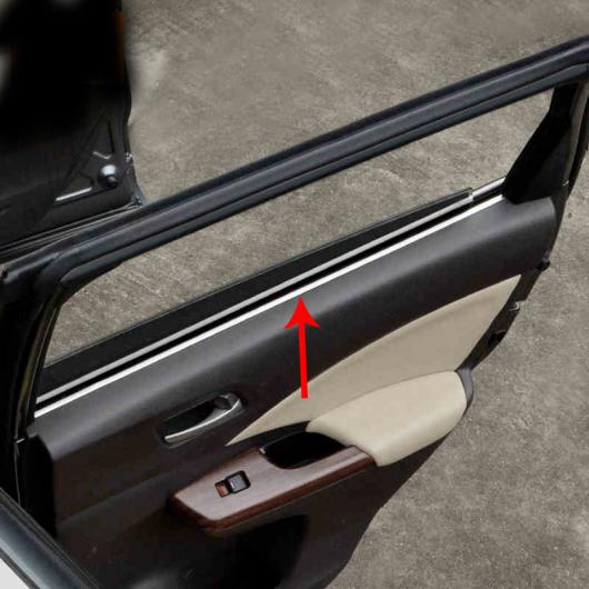 4ピース 適用: ホンダ CRV 2012-2016 インサイド ガラス 装飾 トリム AL-PP-6331 AL