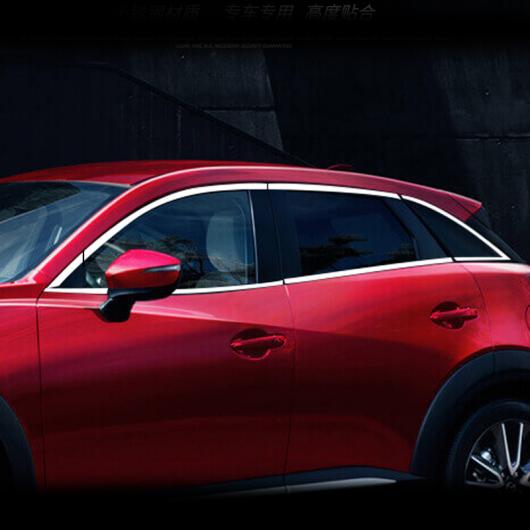 AL 12ピース 適用: マツダ CX-3 2018 ウインドウ トリム ステンレス スチール 装飾 AL-PP-6421の通販は