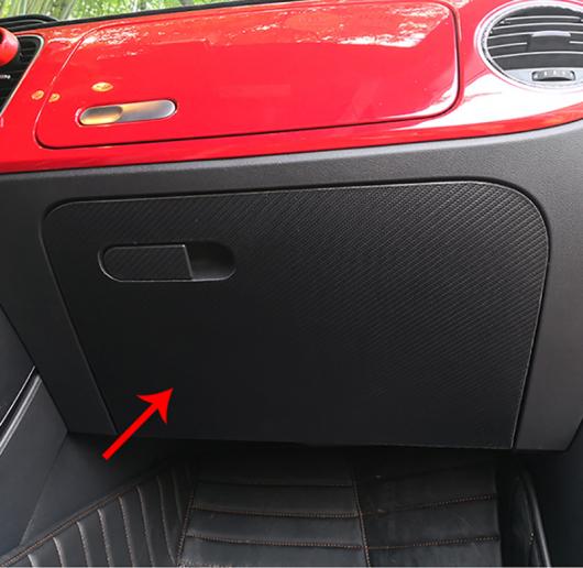 AL 1ピース PU 適用: フォルクスワーゲン/VOLKSWAGEN ビートル 2012-2018 助手席 グローブ ボックス キック パッド 保護 ステッカー AL-PP-6728