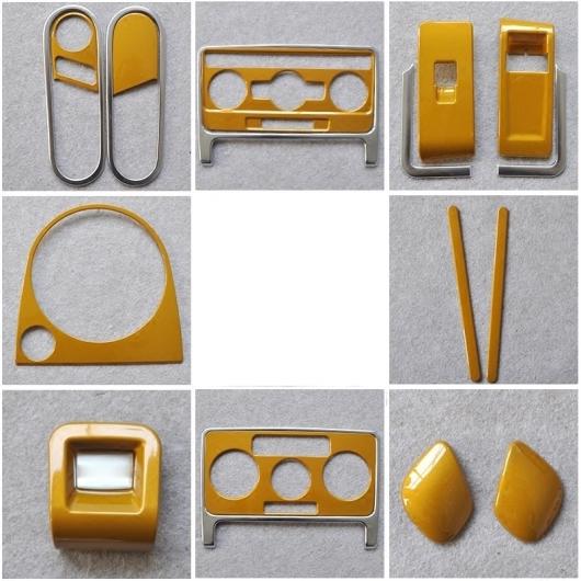 AL イエロー 適用: フォルクスワーゲン/VOLKSWAGEN ビートル 2013-2018 インテリア 装飾 AL-PP-6782_4