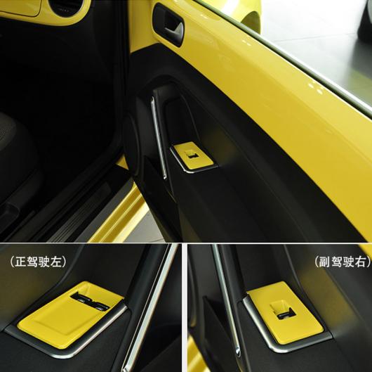 AL イエロー 適用: フォルクスワーゲン/VOLKSWAGEN ビートル 2013-2018 インテリア イエロー 装飾 AL-PP-6815_3