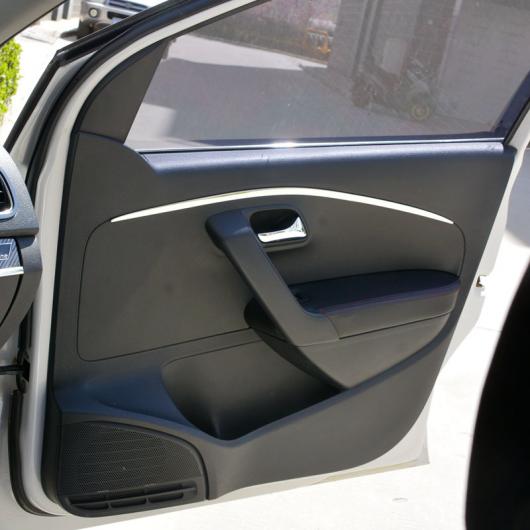 AL 2ピース 適用: ポロ 2011-2018 フロント インナー ドア パネル 装飾 ストライプ ステンレス スチール 装飾 ストリップ AL-PP-6823の通販は