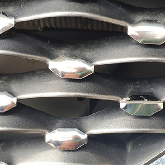 適用: ヒュンダイ/現代/HYUNDAI エラントラ 2018-2019 フロント グリル 装飾 ステンレス スチール AL-PP-6921 AL_1