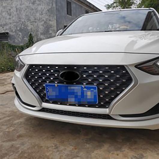 適用: ヒュンダイ/現代/HYUNDAI エラントラ 2018-2019 フロント グリル 装飾 ステンレス スチール AL-PP-6921 AL_3
