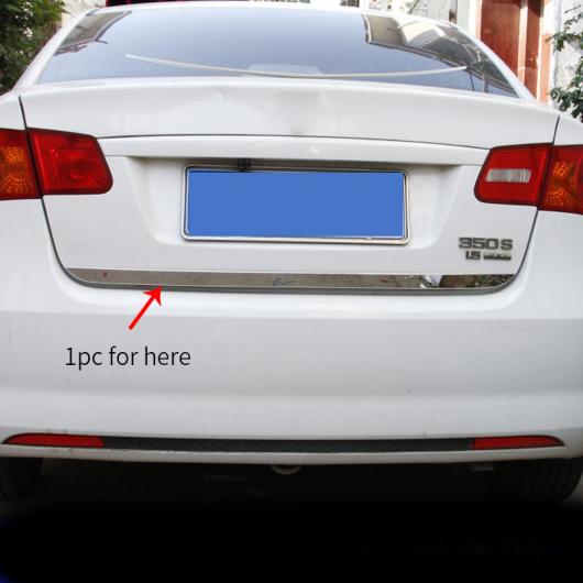 1ピース 適用: MG 350 トランク テールゲート モールディング 装飾 ステンレス スチール AL-PP-7034 AL