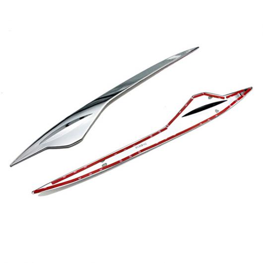 2ピース 適用: トヨタ プリウス 50 2019-2020 ヘッドランプ 装飾 ストリップ AL-PP-7054 AL_2