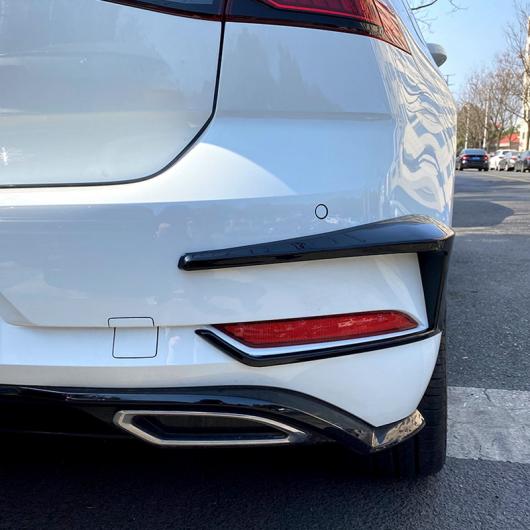 AL 適用: ゴルフ 7.5 MK 7.5 GTD 2016-2019 ブラック リア バンパー スプリッタ カナード フォグランプ ライト 通気口 サイド トリム タイプ1 AL-PP-7747_3